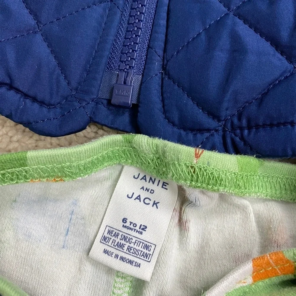 Baby Boy Clothing Bundle Lot 6-9M Camping Outdoor‎ Granola Fall 6pc